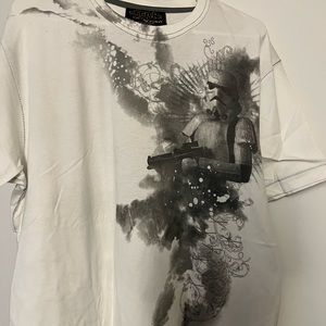 Marc Ecko Star Wars Cut & Sew Stormtroopers T-shirt in White Sz XL